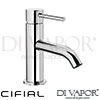 Cifial 32400MI U Mini Round Mono Basin Mixer Tap Spare Parts